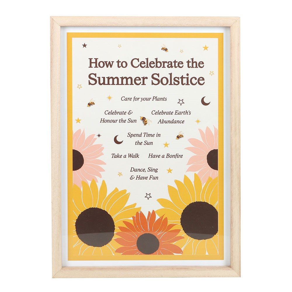 Something Different - How to Celebrate the Summer Solstice Afbeelding met lijst - Multicolours